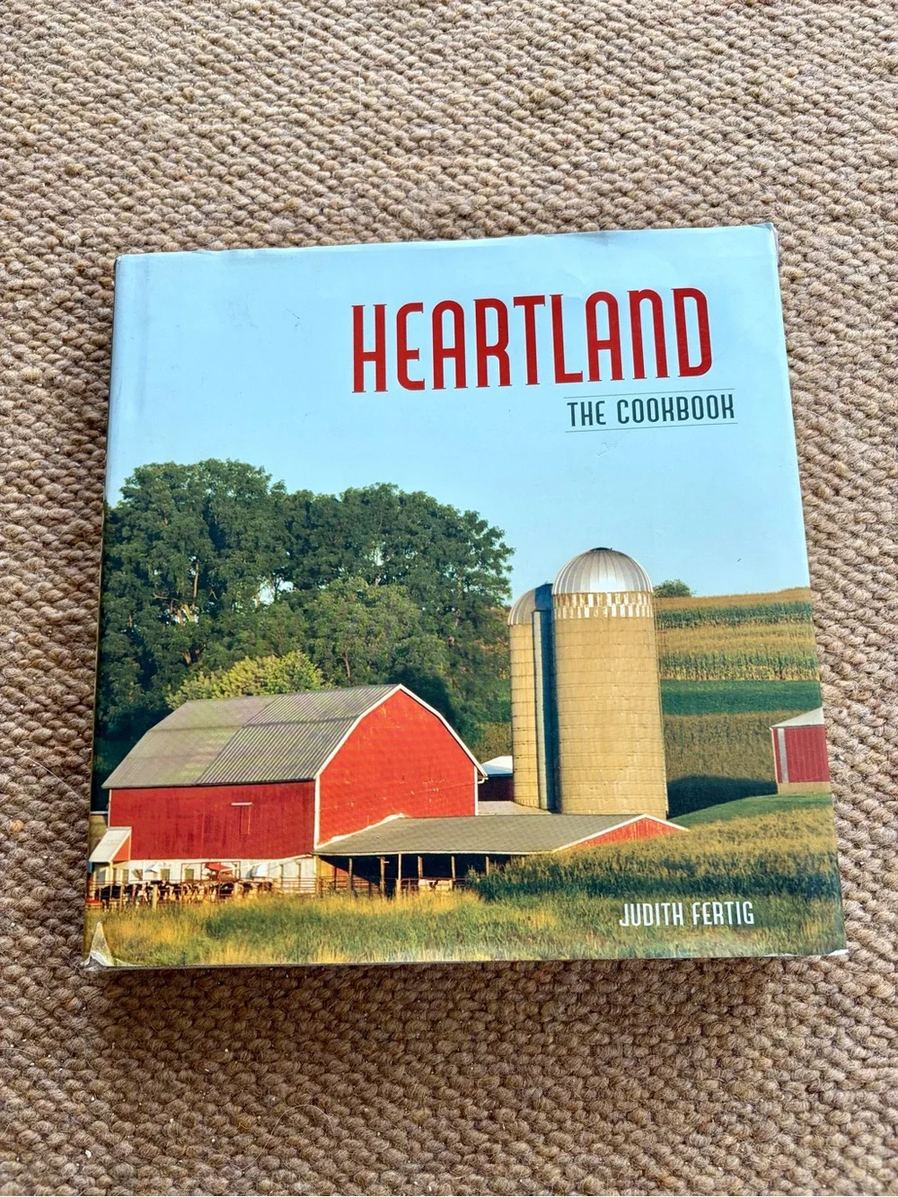 Heartland The Cookbook Judith Fertig Midwest Farmhouse Cooking Hardcover